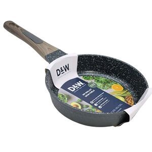 D&W Deane And White Cookware 8inch Frying Pan Skillet Nonstick Interior Charcoal